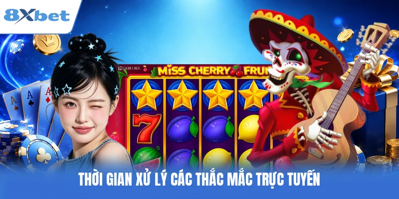 Thời gian xử lý các thắc mắc trực tuyến
